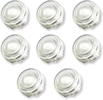 Amazon.co.jp: TIKITAKA FTG アケコン ABSボタン 8個セット 30mm/24mm